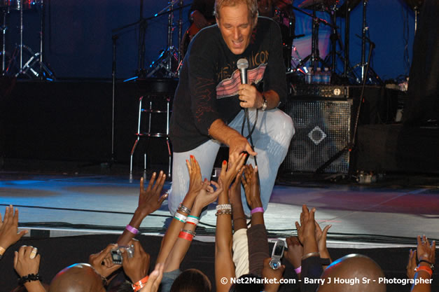 Michael Bolton - Air Jamaica Jazz & Blues Festival 2007 - The Art of Music -  Thursday, January 25th - 10th Anniversary - Air Jamaica Jazz & Blues Festival 2007 - The Art of Music - Tuesday, January 23 - Saturday, January 27, 2007, The Aqueduct on Rose Hall, Montego Bay, Jamaica - Negril Travel Guide, Negril Jamaica WI - http://www.negriltravelguide.com - info@negriltravelguide.com...!