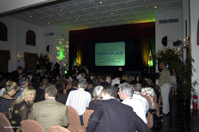 Caribbean MarketPlace 2005 by the Caribbean Hotel Association - Opening Ceremony - Half Moon Conference Center, Montego Bay - Negril Travel Guide, Negril Jamaica WI - http://www.negriltravelguide.com - info@negriltravelguide.com...!