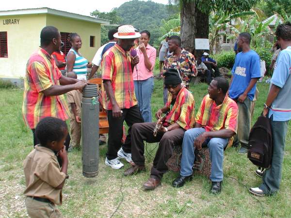 Beeston Springs Welcome & Mighty Beestons Mento Band - Negril Chamber of Commerce Community Guide Training Programme Photos - Negril Travel Guide, Negril Jamaica WI - http://www.negriltravelguide.com - info@negriltravelguide.com...!