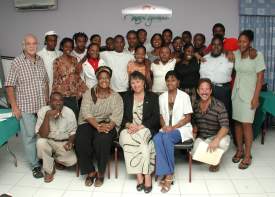 Community Guide Training Programme Class Photo - Negril Chamber of Commerce Community Guide Training Programme Photos - Negril Travel Guide, Negril Jamaica WI - http://www.negriltravelguide.com - info@negriltravelguide.com...!