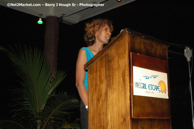 In Honour of Ambassador Courtney Walsh, Negril Chamber of Commerce - Cocktail Reception, Saturday, July 14, 2007 at the Negril Escape Resort & Spa, West End, Negril, Westmoreland, Jamaica W.I.  - Negril Travel Guide, Negril Jamaica WI - http://www.negriltravelguide.com - info@negriltravelguide.com...!