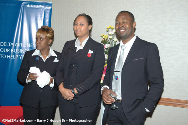 Holiday Inn SunSpree Resort & Delta Air Lines Cocktail Reception in Commemoration of Delta Air Lines Inaugural Flight From New York's JFK Airport to Sangster International Airport, Montego Bay, Jamaica - June 9, 2007 - Sangster International Airport - Montego Bay, St James, Jamaica W.I. - MBJ Limited - Transforming Sangster International Airport into a world class facility - Photographs by Net2Market.com - Negril Travel Guide, Negril Jamaica WI - http://www.negriltravelguide.com - info@negriltravelguide.com...!