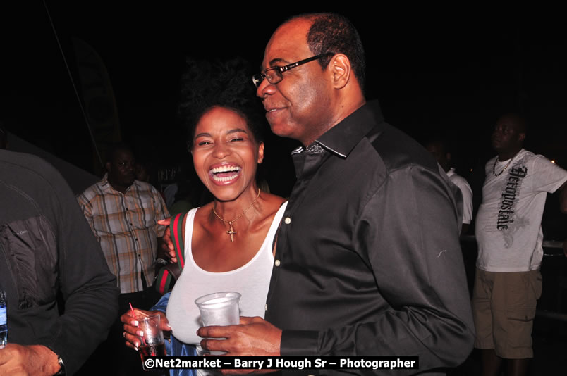 Minister of Tourism, Edmund Bartlett @ Jamaica Jazz and Blues Festival 2009 - Presented by Air Jamaica - Saturday, January 24, 2009 - Venue at the Aqueduct on Rose Hall Resort &amp; Country Club, Montego Bay, Jamaica - Thursday, January 22 - Saturday, January 24, 2009 - Photographs by Net2Market.com - Barry J. Hough Sr, Photographer/Photojournalist - Negril Travel Guide, Negril Jamaica WI - http://www.negriltravelguide.com - info@negriltravelguide.com...!