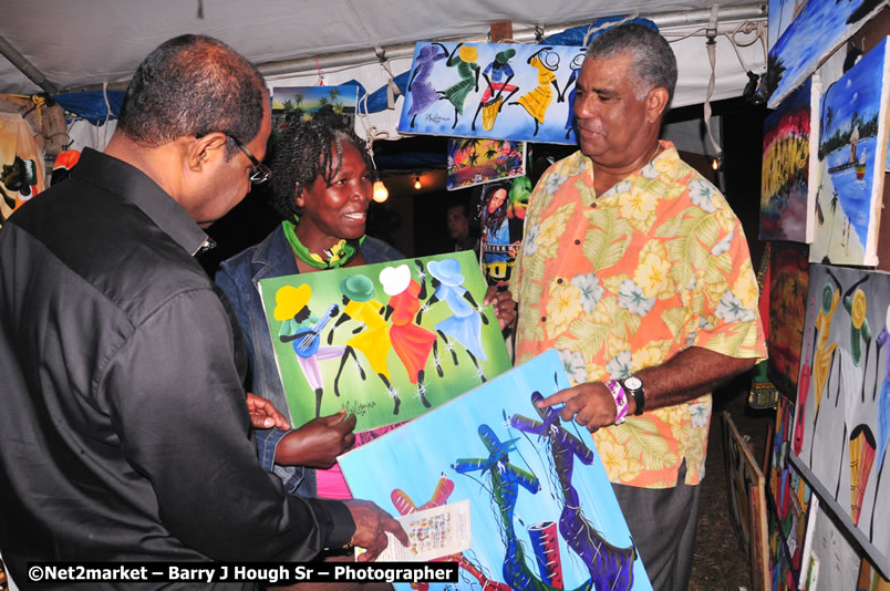 Minister of Tourism, Edmund Bartlett @ Jamaica Jazz and Blues Festival 2009 - Presented by Air Jamaica - Saturday, January 24, 2009 - Venue at the Aqueduct on Rose Hall Resort &amp; Country Club, Montego Bay, Jamaica - Thursday, January 22 - Saturday, January 24, 2009 - Photographs by Net2Market.com - Barry J. Hough Sr, Photographer/Photojournalist - Negril Travel Guide, Negril Jamaica WI - http://www.negriltravelguide.com - info@negriltravelguide.com...!