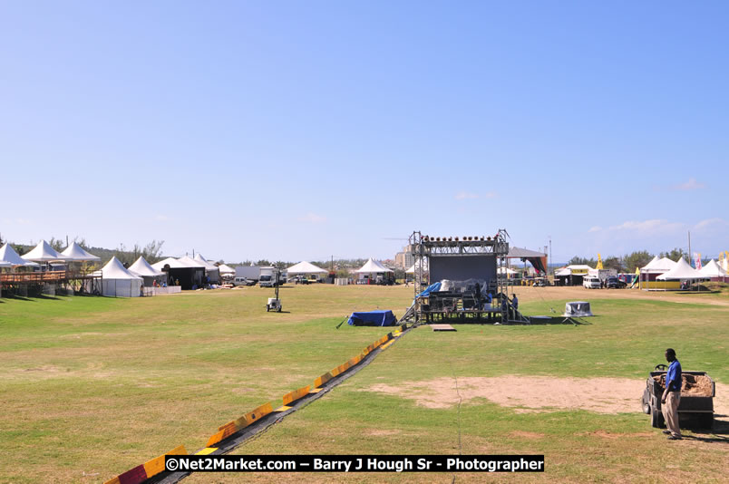 Preparations Continue [One Day To Go] at the Venue & Office - Jamaica Jazz and Blues Festival 2009 - Presented by Air Jamaica - Thursday, January 15, 2009 - Venue at the Aqueduct on Rose Hall Resort &amp; Country Club, Montego Bay, Jamaica - Thursday, January 22 - Saturday, January 24, 2009 - Photographs by Net2Market.com - Barry J. Hough Sr, Photographer/Photojournalist - Negril Travel Guide, Negril Jamaica WI - http://www.negriltravelguide.com - info@negriltravelguide.com...!