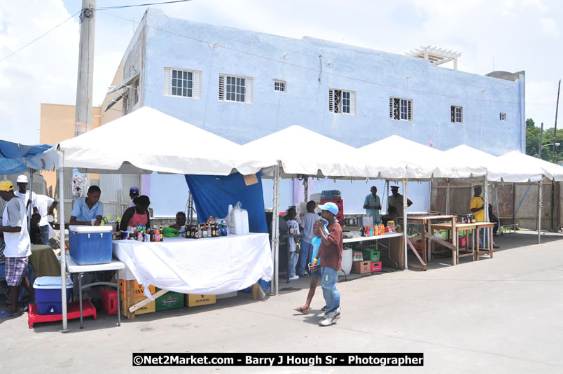 Lucea Cross the Harbour @ Lucea Car Park - All Day Event - Cross the Harbour Swim, Boat Rides, and Entertainment for the Family - Concert Featuring: Bushman, George Nooksl, Little Hero, Bushi One String, Dog Rice and many local Artists - Friday, August 1, 2008 - Lucea, Hanover Jamaica - Photographs by Net2Market.com - Barry J. Hough Sr. Photojournalist/Photograper - Photographs taken with a Nikon D300 - Negril Travel Guide, Negril Jamaica WI - http://www.negriltravelguide.com - info@negriltravelguide.com...!