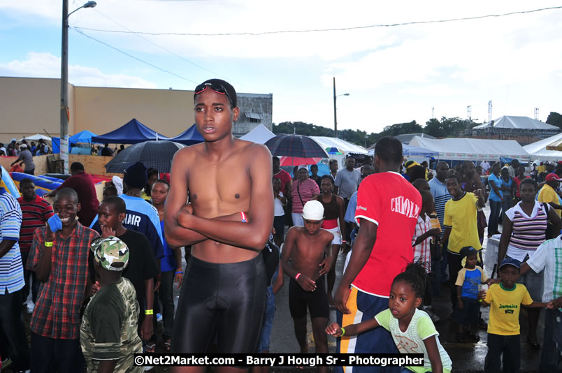 Lucea Cross the Harbour @ Lucea Car Park - All Day Event - Cross the Harbour Swim, Boat Rides, and Entertainment for the Family - Concert Featuring: Bushman, George Nooksl, Little Hero, Bushi One String, Dog Rice and many local Artists - Friday, August 1, 2008 - Lucea, Hanover Jamaica - Photographs by Net2Market.com - Barry J. Hough Sr. Photojournalist/Photograper - Photographs taken with a Nikon D300 - Negril Travel Guide, Negril Jamaica WI - http://www.negriltravelguide.com - info@negriltravelguide.com...!