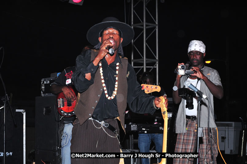 Lucea Cross the Harbour @ Lucea Car Park - All Day Event - Cross the Harbour Swim, Boat Rides, and Entertainment for the Family - Concert Featuring: Bushman, George Nooksl, Little Hero, Bushi One String, Dog Rice and many local Artists - Friday, August 1, 2008 - Lucea, Hanover Jamaica - Photographs by Net2Market.com - Barry J. Hough Sr. Photojournalist/Photograper - Photographs taken with a Nikon D300 - Negril Travel Guide, Negril Jamaica WI - http://www.negriltravelguide.com - info@negriltravelguide.com...!