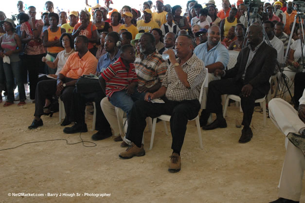 Palladium Hotels & Resorts - Groundbreaking of the 1600-Room Grand Palladium Lady Hamilton Resort & Spa and the Grand Palludium Jamaica Resort & Spa - Special Address: The Most Honorable Portia Simpson-Miller, O.N., M.P., Prime Minister of Jamaica - The Point, Lucea, Hanover, Saturday, November 11, 2006 @ 2:00 pm - Negril Travel Guide, Negril Jamaica WI - http://www.negriltravelguide.com - info@negriltravelguide.com...!