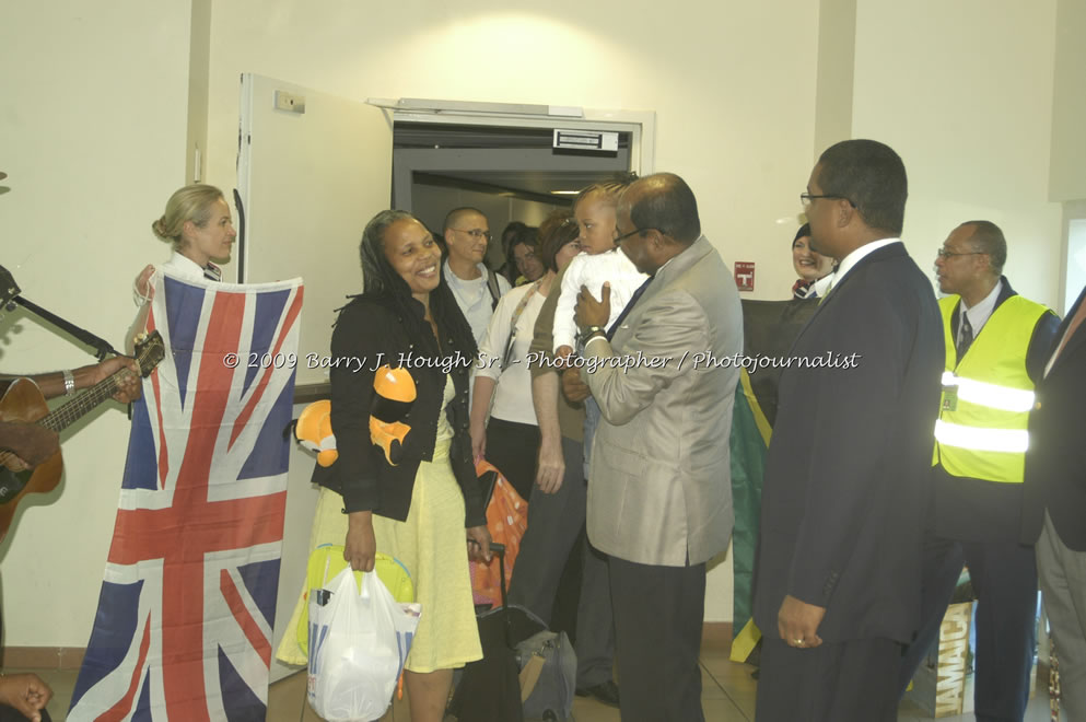  British Airways Inaugurates New Scheduled Service from London Gatwick Airport to Sangster International Airport, Montego Bay, Jamaica, Thursday, October 29, 2009 - Photographs by Barry J. Hough Sr. Photojournalist/Photograper - Photographs taken with a Nikon D70, D100, or D300 - Negril Travel Guide, Negril Jamaica WI - http://www.negriltravelguide.com - info@negriltravelguide.com...!