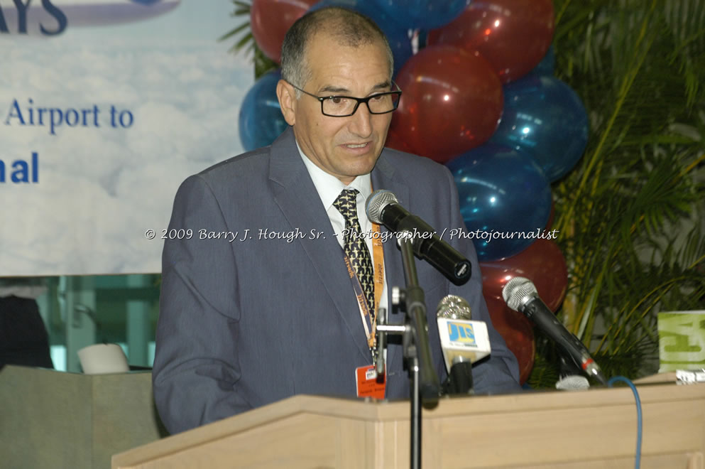  British Airways Inaugurates New Scheduled Service from London Gatwick Airport to Sangster International Airport, Montego Bay, Jamaica, Thursday, October 29, 2009 - Photographs by Barry J. Hough Sr. Photojournalist/Photograper - Photographs taken with a Nikon D70, D100, or D300 - Negril Travel Guide, Negril Jamaica WI - http://www.negriltravelguide.com - info@negriltravelguide.com...!