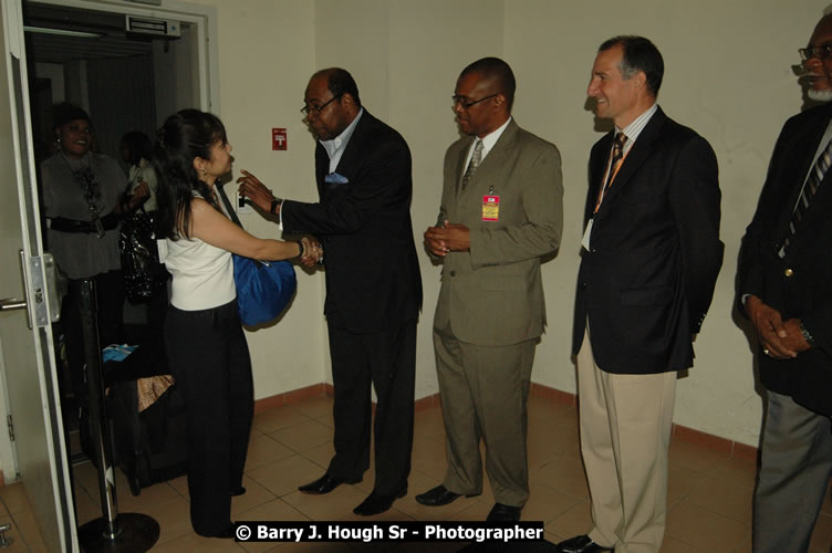 JetBue Airways' Inaugural Air Service between Sangster International Airport, Montego Bay and John F. Kennedy Airport, New York at MBJ Airports Sangster International Airport, Montego Bay, St. James, Jamaica - Thursday, May 21, 2009 - Photographs by Net2Market.com - Barry J. Hough Sr, Photographer/Photojournalist - Negril Travel Guide, Negril Jamaica WI - http://www.negriltravelguide.com - info@negriltravelguide.com...!