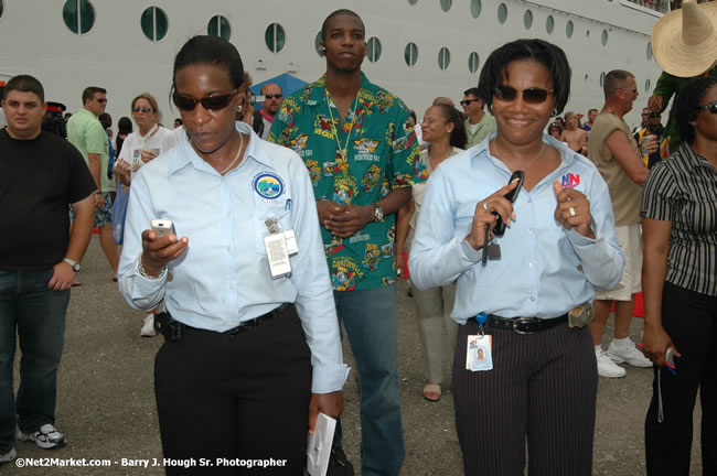 MS Freedom Of The Seas [Royal Caribbean International's - Newest Vessel] Plaques &amp; Keys Ceremony in order to commemorate its first arrival at the Port Montego Bay Photos - Negril Travel Guide, Negril Jamaica WI - http://www.negriltravelguide.com - info@negriltravelguide.com...!