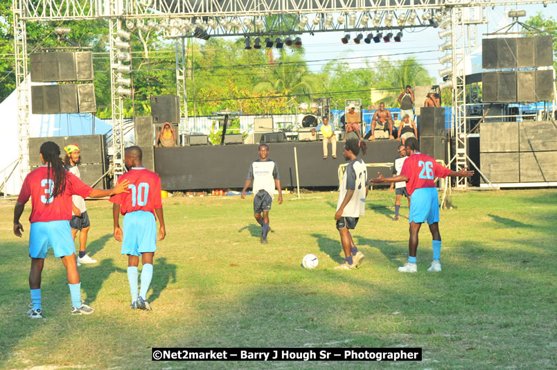 Marley Magic Traffic Jam - Celebrity Football @ Spring Break - Saturday, March 21, 2009 - Also Featuring: Kelley, Capleton, Junior Reid, Spragga Benz, Wayne Marshall, Munga, Romaine Virgo,Embee, Bango Herman, Flava K, Whisky Baggio, Andrew and Wadda Blood, Black Am I, Packa, Venue at Waz Beach, Norman Manley Boulevard, Negril Westmoreland, Jamaica - Saturday, March 21, 2009 - Photographs by Net2Market.com - Barry J. Hough Sr, Photographer/Photojournalist - Negril Travel Guide, Negril Jamaica WI - http://www.negriltravelguide.com - info@negriltravelguide.com...!