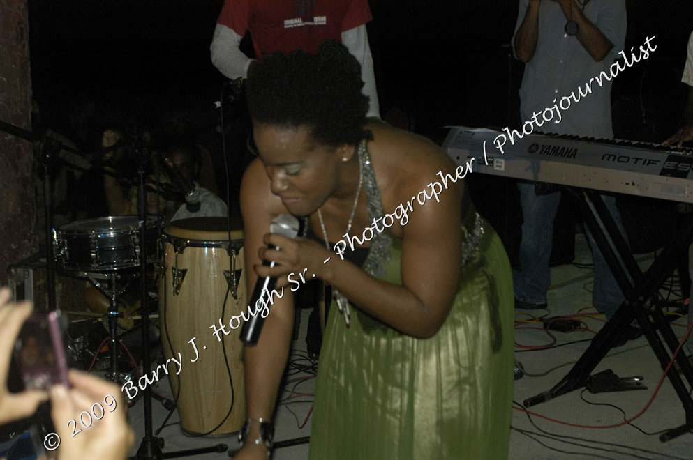  Etana Live in Concert Negril Escape Resort & Spa, Openning Acts: Princess Tia, Ras Slick, and Anthony Able, Backing Band: Strong Hold, One Love Reggae Summer Series, West End, Negril, Westmoreland, Jamaica W.I. - Saturaday, August 18, 2009 - Photographs by Barry J. Hough Sr. Photojournalist/Photograper - Photographs taken with a Nikon D70, D100, or D300 - Negril Travel Guide, Negril Jamaica WI - http://www.negriltravelguide.com - info@negriltravelguide.com...!