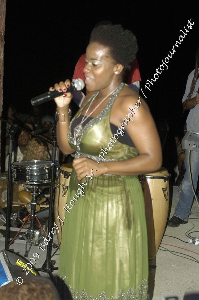  Etana Live in Concert Negril Escape Resort & Spa, Openning Acts: Princess Tia, Ras Slick, and Anthony Able, Backing Band: Strong Hold, One Love Reggae Summer Series, West End, Negril, Westmoreland, Jamaica W.I. - Saturaday, August 18, 2009 - Photographs by Barry J. Hough Sr. Photojournalist/Photograper - Photographs taken with a Nikon D70, D100, or D300 - Negril Travel Guide, Negril Jamaica WI - http://www.negriltravelguide.com - info@negriltravelguide.com...!