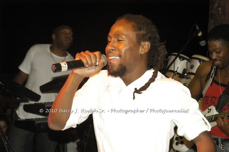 JAH Cure - Live In Concert @ Negril Escape Resort and Spa, December 15, 2009, One Love Drive, West End, Negril, Westmoreland, Jamaica W.I. - Photographs by Net2Market.com - Barry J. Hough Sr, Photographer/Photojournalist - Negril Travel Guide, Negril Jamaica WI - http://www.negriltravelguide.com - info@negriltravelguide.com...!