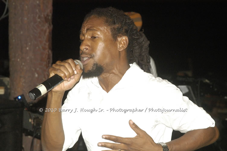 JAH Cure - Live In Concert @ Negril Escape Resort and Spa, December 15, 2009, One Love Drive, West End, Negril, Westmoreland, Jamaica W.I. - Photographs by Net2Market.com - Barry J. Hough Sr, Photographer/Photojournalist - Negril Travel Guide, Negril Jamaica WI - http://www.negriltravelguide.com - info@negriltravelguide.com...!