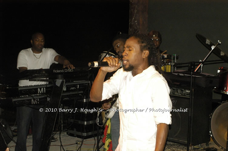 JAH Cure - Live In Concert @ Negril Escape Resort and Spa, December 15, 2009, One Love Drive, West End, Negril, Westmoreland, Jamaica W.I. - Photographs by Net2Market.com - Barry J. Hough Sr, Photographer/Photojournalist - Negril Travel Guide, Negril Jamaica WI - http://www.negriltravelguide.com - info@negriltravelguide.com...!