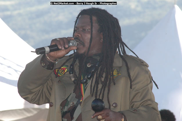 Luciano at Tru-Juice Rebel Salute 2008 - The 15th staging of Tru-Juice Rebel Salute, Saturday, January 12, 2008, Port Kaiser Sports Club, St. Elizabeth, Jamaica W.I. - Photographs by Net2Market.com - Barry J. Hough Sr, Photographer - Negril Travel Guide, Negril Jamaica WI - http://www.negriltravelguide.com - info@negriltravelguide.com...!