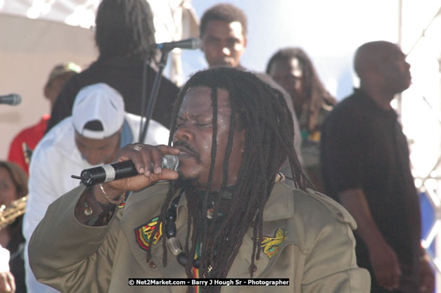 Luciano at Tru-Juice Rebel Salute 2008 - The 15th staging of Tru-Juice Rebel Salute, Saturday, January 12, 2008, Port Kaiser Sports Club, St. Elizabeth, Jamaica W.I. - Photographs by Net2Market.com - Barry J. Hough Sr, Photographer - Negril Travel Guide, Negril Jamaica WI - http://www.negriltravelguide.com - info@negriltravelguide.com...!