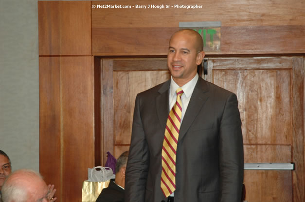 Red Cap Porters Awards - Minister of Tourism, Hon. Edmund Bartlett - Director of Tourism, Basil Smith - Friday, December 14, 2007 - Holiday Inn Sunspree, Montego Bay, Jamaica W.I. - Photographs by Net2Market.com - Barry J. Hough Sr, Photographer - Negril Travel Guide, Negril Jamaica WI - http://www.negriltravelguide.com - info@negriltravelguide.com...!