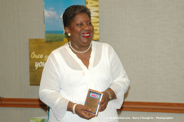 Red Cap Porters Awards - Minister of Tourism, Hon. Edmund Bartlett - Director of Tourism, Basil Smith - Friday, December 14, 2007 - Holiday Inn Sunspree, Montego Bay, Jamaica W.I. - Photographs by Net2Market.com - Barry J. Hough Sr, Photographer - Negril Travel Guide, Negril Jamaica WI - http://www.negriltravelguide.com - info@negriltravelguide.com...!