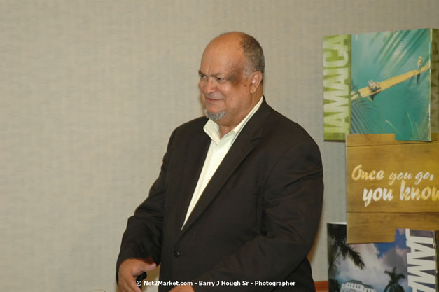 Red Cap Porters Awards - Minister of Tourism, Hon. Edmund Bartlett - Director of Tourism, Basil Smith - Friday, December 14, 2007 - Holiday Inn Sunspree, Montego Bay, Jamaica W.I. - Photographs by Net2Market.com - Barry J. Hough Sr, Photographer - Negril Travel Guide, Negril Jamaica WI - http://www.negriltravelguide.com - info@negriltravelguide.com...!