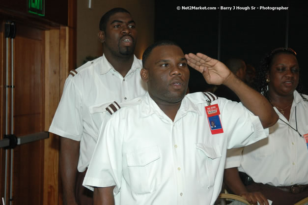 Red Cap Porters Awards - Minister of Tourism, Hon. Edmund Bartlett - Director of Tourism, Basil Smith - Friday, December 14, 2007 - Holiday Inn Sunspree, Montego Bay, Jamaica W.I. - Photographs by Net2Market.com - Barry J. Hough Sr, Photographer - Negril Travel Guide, Negril Jamaica WI - http://www.negriltravelguide.com - info@negriltravelguide.com...!