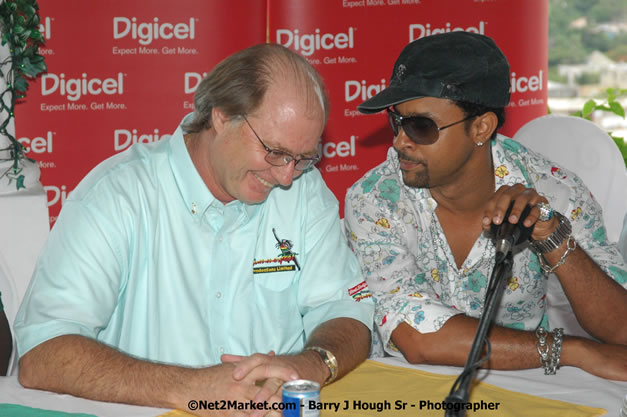 LL Cool J - Shaggy - Press Conference @ Richmond Hill Inn, Montego Bay - Red Stripe Reggae Sumfest at Catherine Hall, Montego Bay, St James, Jamaica W.I. - Negril Travel Guide.com, Negril Jamaica WI - http://www.negriltravelguide.com - info@negriltravelguide.com...!