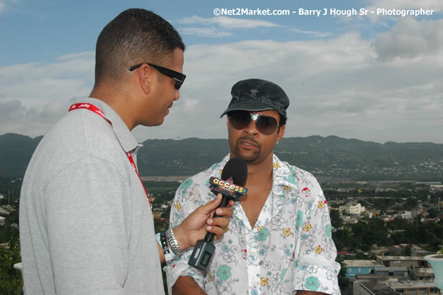 LL Cool J - Shaggy - Press Conference @ Richmond Hill Inn, Montego Bay - Red Stripe Reggae Sumfest at Catherine Hall, Montego Bay, St James, Jamaica W.I. - Negril Travel Guide.com, Negril Jamaica WI - http://www.negriltravelguide.com - info@negriltravelguide.com...!