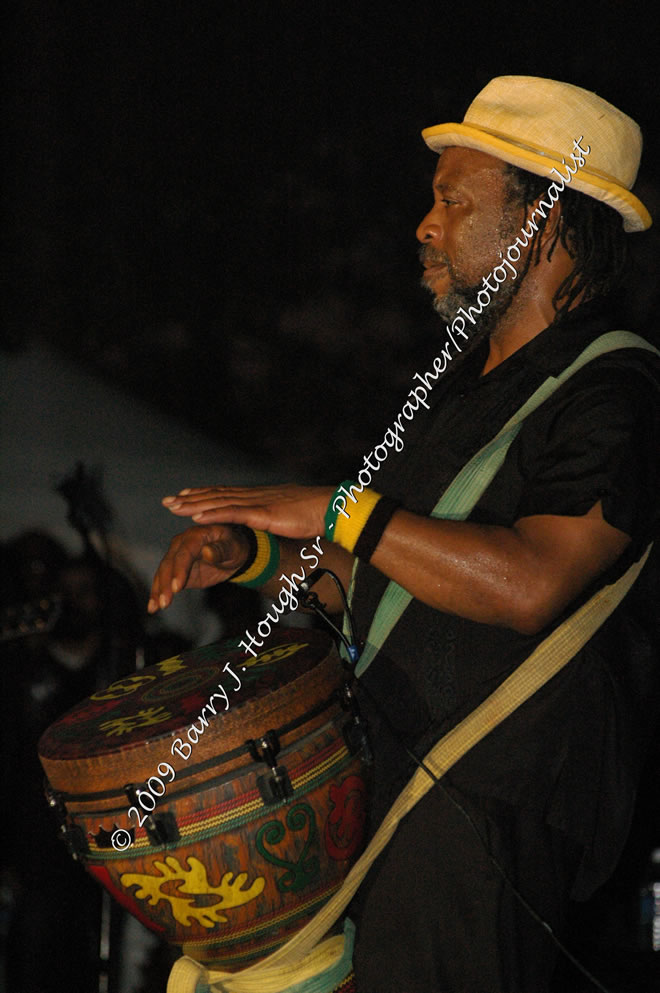 Damian 'Jr. Gong' Marley & NAS @ Reggae Sumfest 2009 - International Night 2 - Reggae Sumfest 2009,Catherine Hall, Montego Bay, St. James, Jamaica W.I. - Saturday, July 25, 2009 - Reggae Sumfest 2009, July 19 - 25, 2009 - Photographs by Net2Market.com - Barry J. Hough Sr. Photojournalist/Photograper - Photographs taken with a Nikon D70, D100, or D300 - Negril Travel Guide, Negril Jamaica WI - http://www.negriltravelguide.com - info@negriltravelguide.com...!