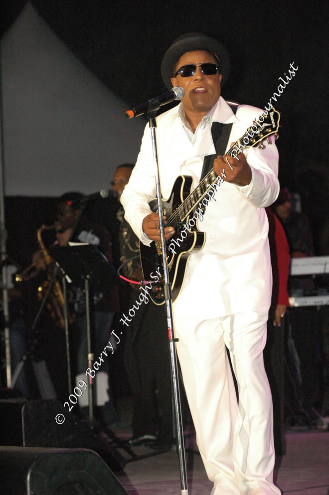 Tito Jackson @ Reggae Sumfest 2009 - International Night 2 - Tito Jackson, brother of the late King of Pop Michael Jackson performed live at Reggae Sumfest 2009. Reggae Sumfest 2009,Catherine Hall, Montego Bay, St. James, Jamaica W.I. - Saturday, July 25, 2009 - Reggae Sumfest 2009, July 19 - 25, 2009 - Photographs by Net2Market.com - Barry J. Hough Sr. Photojournalist/Photograper - Photographs taken with a Nikon D70, D100, or D300 - Negril Travel Guide, Negril Jamaica WI - http://www.negriltravelguide.com - info@negriltravelguide.com...!