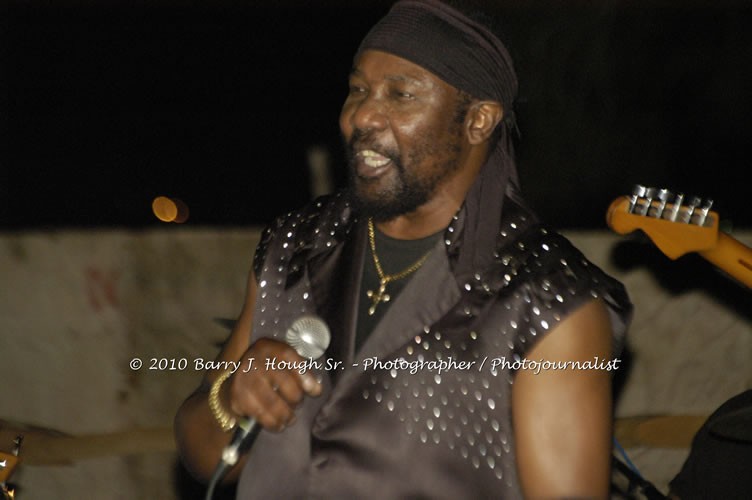 Toots and the Maytals - Grammy Award Winner @ Negril Fest - Presented by Money Cologne Promotions - Special Guest Star Jamaica Michael Jackson, Stama, Adeebe - Backed by Hurricane Band, MC Rev. BB on January 6, 2010 @ Roots Bamboo, Norman Manley Boulevard, Negril, Westmoreland, Jamaica W.I. - Photographs by Net2Market.com - Barry J. Hough Sr, Photographer/Photojournalist - The Negril Travel Guide - Negril's and Jamaica's Number One Concert Photography Web Site with over 40,000 Jamaican Concert photographs Published -  Negril Travel Guide, Negril Jamaica WI - http://www.negriltravelguide.com - info@negriltravelguide.com...!