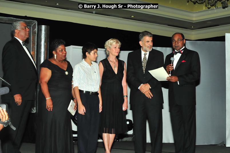 The Ministry of Tourism - Tourism Service Excellence Awards Ceremony held at the Ritz Carlton Rose Rall Golf and Spa Resort, Montego Bay on Friday, April 24, 2009 - Photographs by Net2Market.com - Barry J. Hough Sr. Photojournalist/Photograper - Photographs taken with a Nikon D300 - Negril Travel Guide, Negril Jamaica WI - http://www.negriltravelguide.com - info@negriltravelguide.com...!