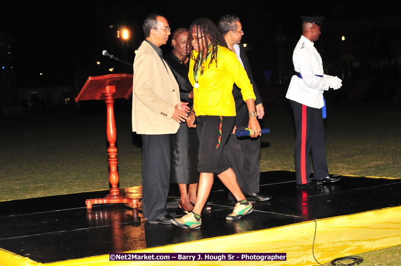 Jamaica's Athletes Celebration - Western Olympics Sports Gala & Trelawny Homecoming - Wednesday, October 8, 2008 - Photographs by Net2Market.com - Barry J. Hough Sr. Photojournalist/Photograper - Photographs taken with a Nikon D300 - Negril Travel Guide, Negril Jamaica WI - http://www.negriltravelguide.com - info@negriltravelguide.com...!