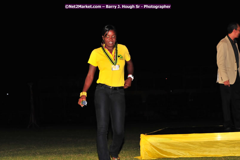 Jamaica's Athletes Celebration - Western Olympics Sports Gala & Trelawny Homecoming - Wednesday, October 8, 2008 - Photographs by Net2Market.com - Barry J. Hough Sr. Photojournalist/Photograper - Photographs taken with a Nikon D300 - Negril Travel Guide, Negril Jamaica WI - http://www.negriltravelguide.com - info@negriltravelguide.com...!