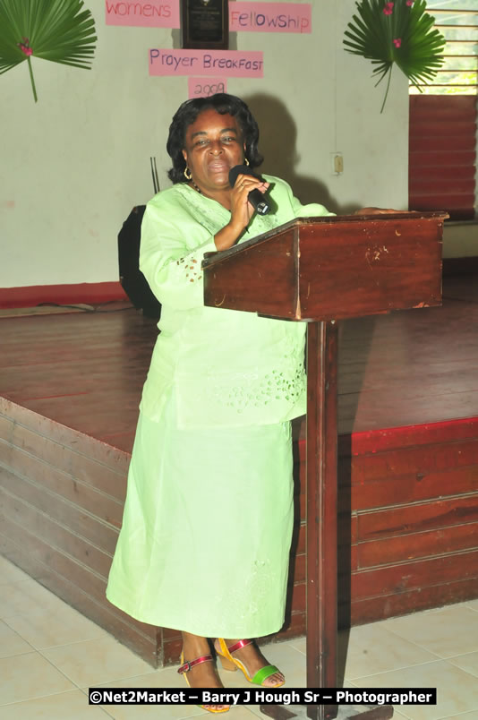 Womens Fellowship Prayer Breakfast, Theme: Revival From God - Our Only Hope, Venue at Lucille Miller Church Hall, Church Street, Lucea, Hanover, Jamaica - Saturday, April 4, 2009 - Photographs by Net2Market.com - Barry J. Hough Sr, Photographer/Photojournalist - Negril Travel Guide, Negril Jamaica WI - http://www.negriltravelguide.com - info@negriltravelguide.com...!